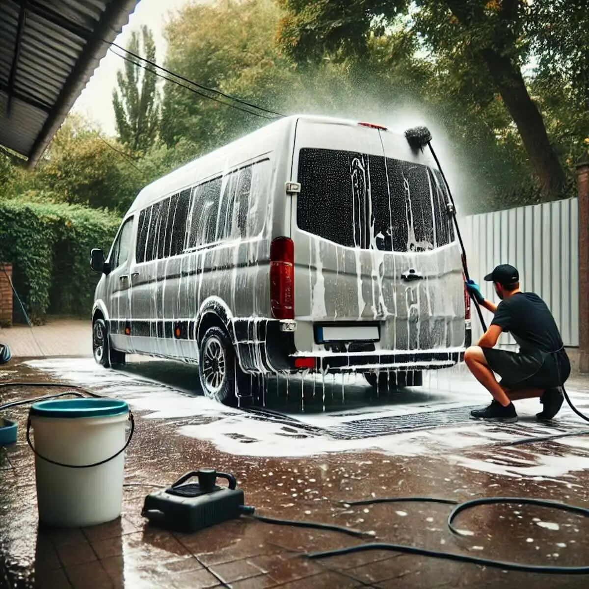 What+is+the+Best+Way+to+Wash+a+Large+Van_